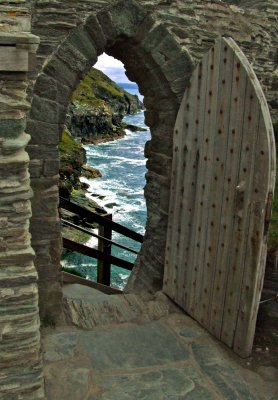 Tintagel Castle Door Archway