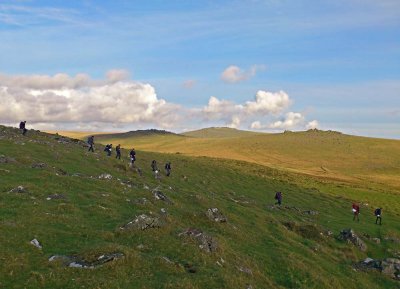 Dartmoor Hiking.