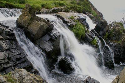 Waterfall at Welcombe Mouth