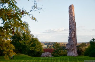 Bramber Castle views.