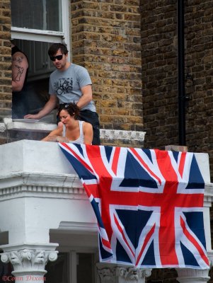Or Maybe a BBQ on the porch roof.