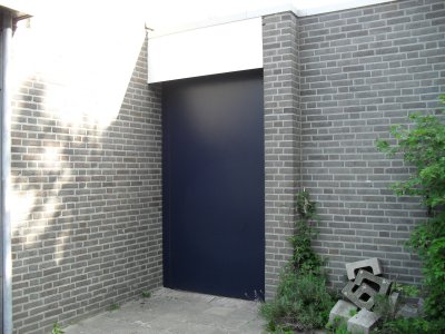 ... met een onderhoudsvriendelijke wand afgedicht