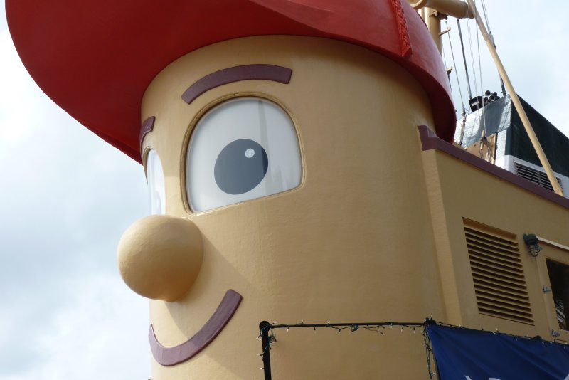 9. A Canadian Tug Boat