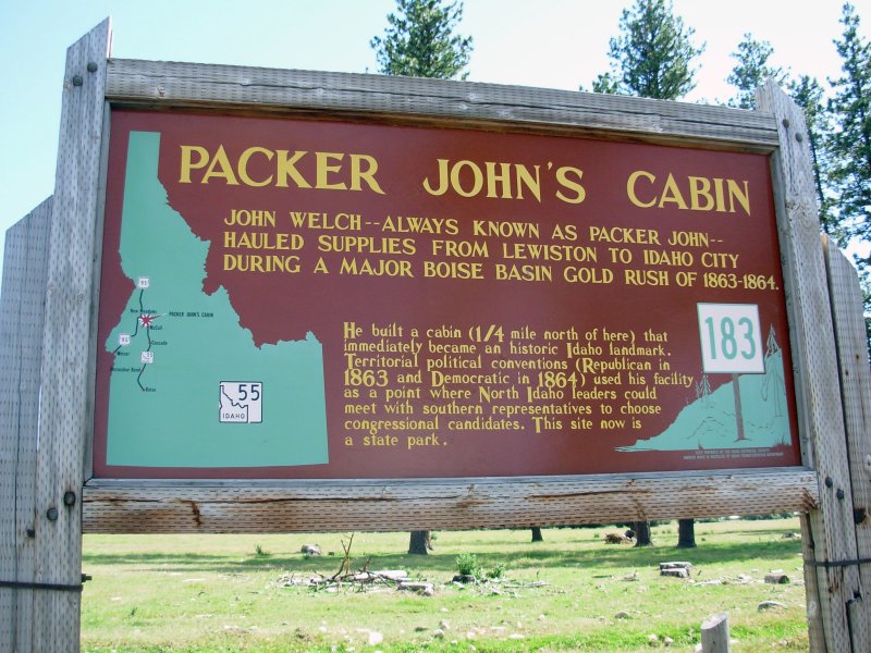Packer Johns Cabin State Park