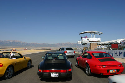 Porsche Parade lap