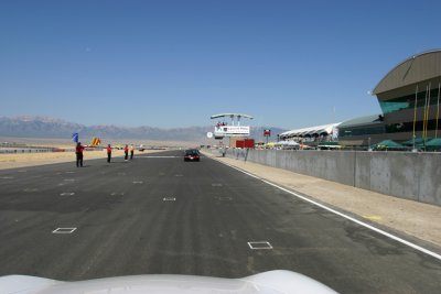 Down the Front Straight