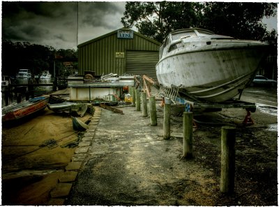 The boat shed
