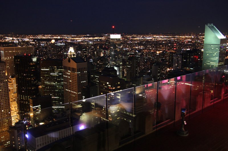 Sunset from the Top of the Rockefeller Centre