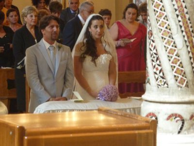 Amalfi Cathedral Wedding - Bride & Groom