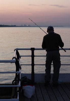 Evening on Saltburn Pier