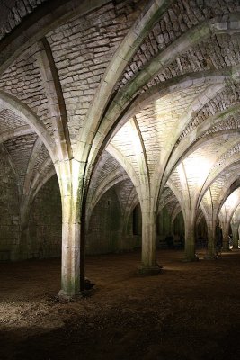 Fountains Abbey by Floodlight