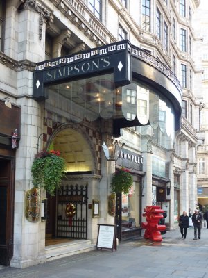 Simpson's in the Strand