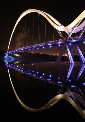 Infinity Bridge at Night