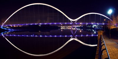 Infinity Bridge at Night