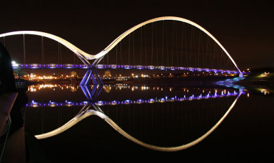 Infinity Bridge at Night