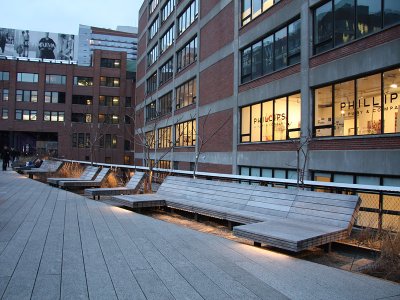 Seats on the High Line