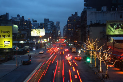 10th Avenue at Night from the High Line