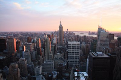 Sunset from the Top of the Rockefeller Centre