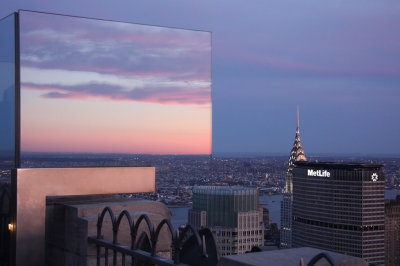 Sunset from the Top of the Rockefeller Centre