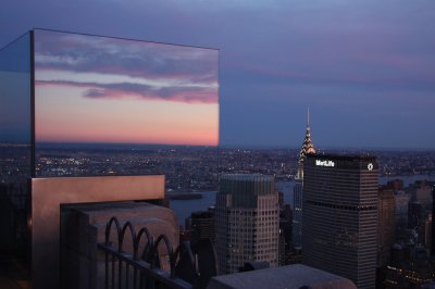 Sunset from the Top of the Rockefeller Centre