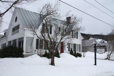 Applebutter Inn, Taftsville in the Snow