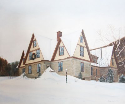 Painting of Notchland Inn