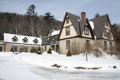 Notchland Inn in the Snow