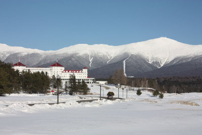 Mount Washington Hotel in the Snow