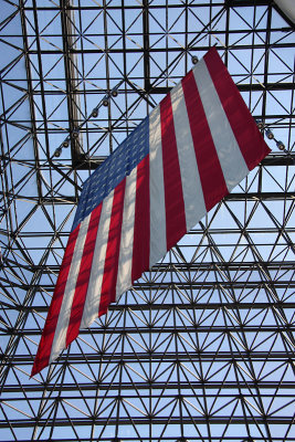 Stars & Stripes Flag, JFK Library & Museum