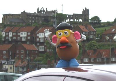 Mr Pototo Head in Whitby