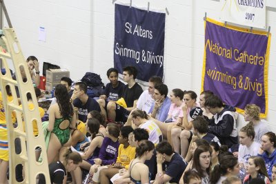 STA and NCS Swim Teams at 2012 WMPSSDL Championships - February 4, 2012