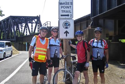 Beginning of Greater Allegheny Passage (GAP)