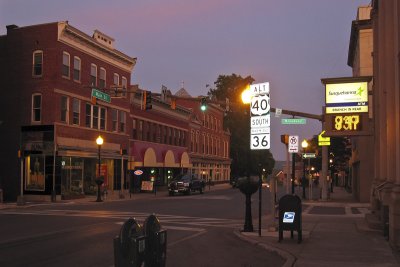 main street - Frostburgh