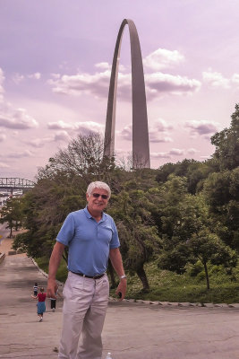 Ben at the Arch.JPG