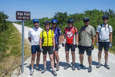 High Point of the ride - How come it's uphill both ways from here?