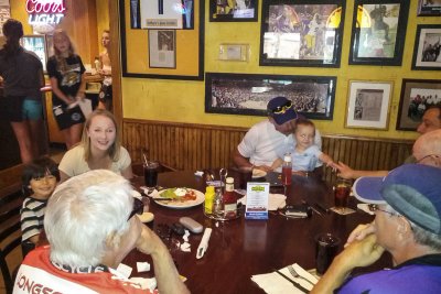Side trip to Columbia for some Grandpa Time