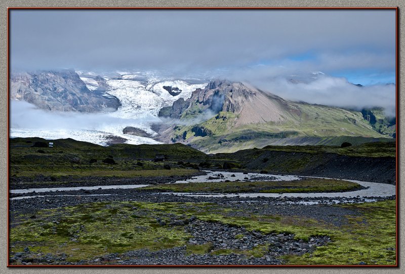 Land of icebergs