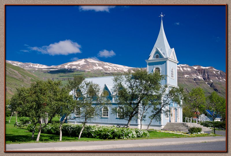 The church in Seydisfjordur