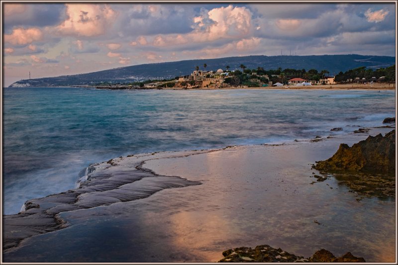 Golden sunset at Achziv II