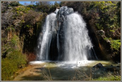 Ayun-Tahana. Waterfall (HDR)