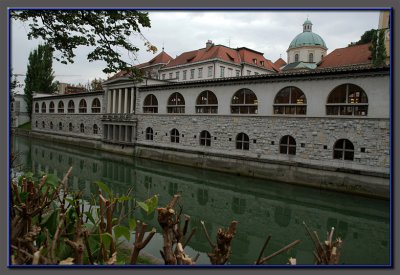 Ljubliana, the capital city of Slovenia