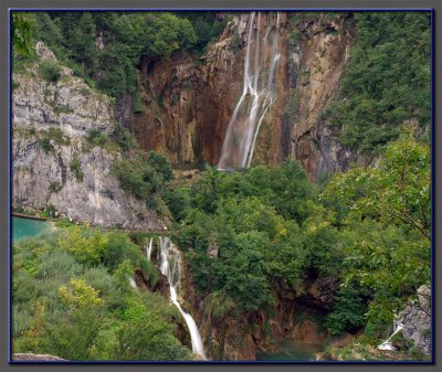 Croatia, the Plitvice falls