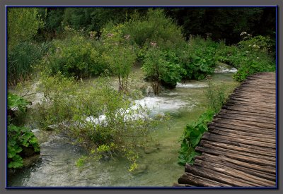 Croatia, the Plitvice falls