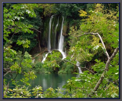 Croatia, the Plitvice falls