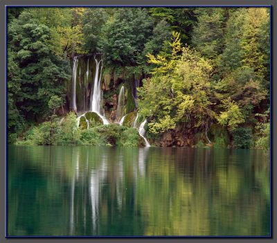 Croatia, the Plitvice falls