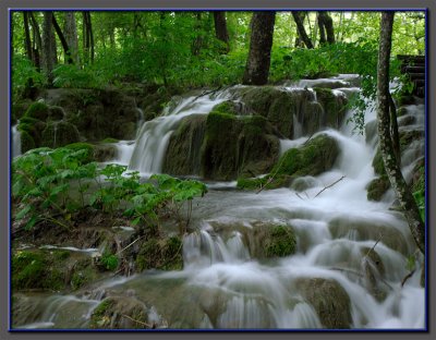 Croatia, the Plitvice falls