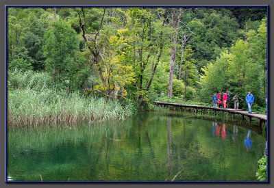 Croatia, the Plitvice falls