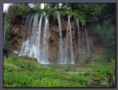 Croatia, the Plitvice falls