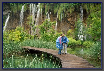 Croatia, the Plitvice falls