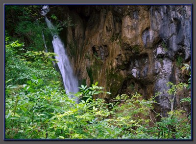 Croatia, the Plitvice falls